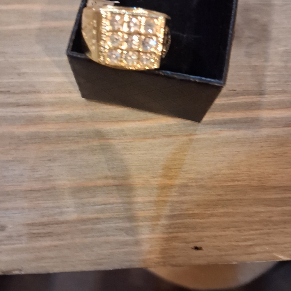 Gold and Silver Statement Ring - image 4